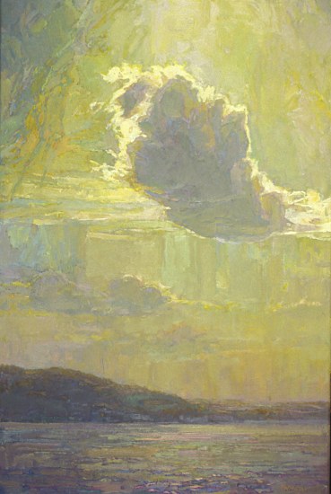oil painting by Thomas Paquette